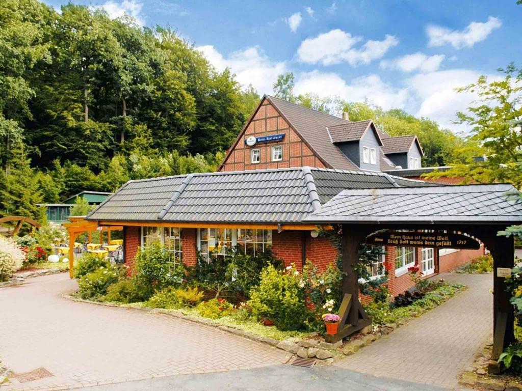 Hotel Weinschanke Rohdental Hessisch Oldendorf Ngoại thất bức ảnh